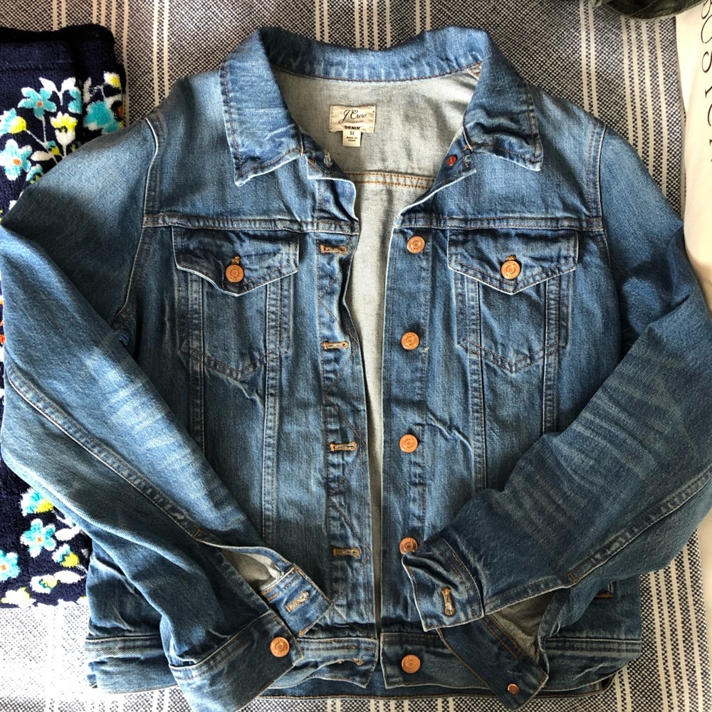 J. Crew Denim Coat